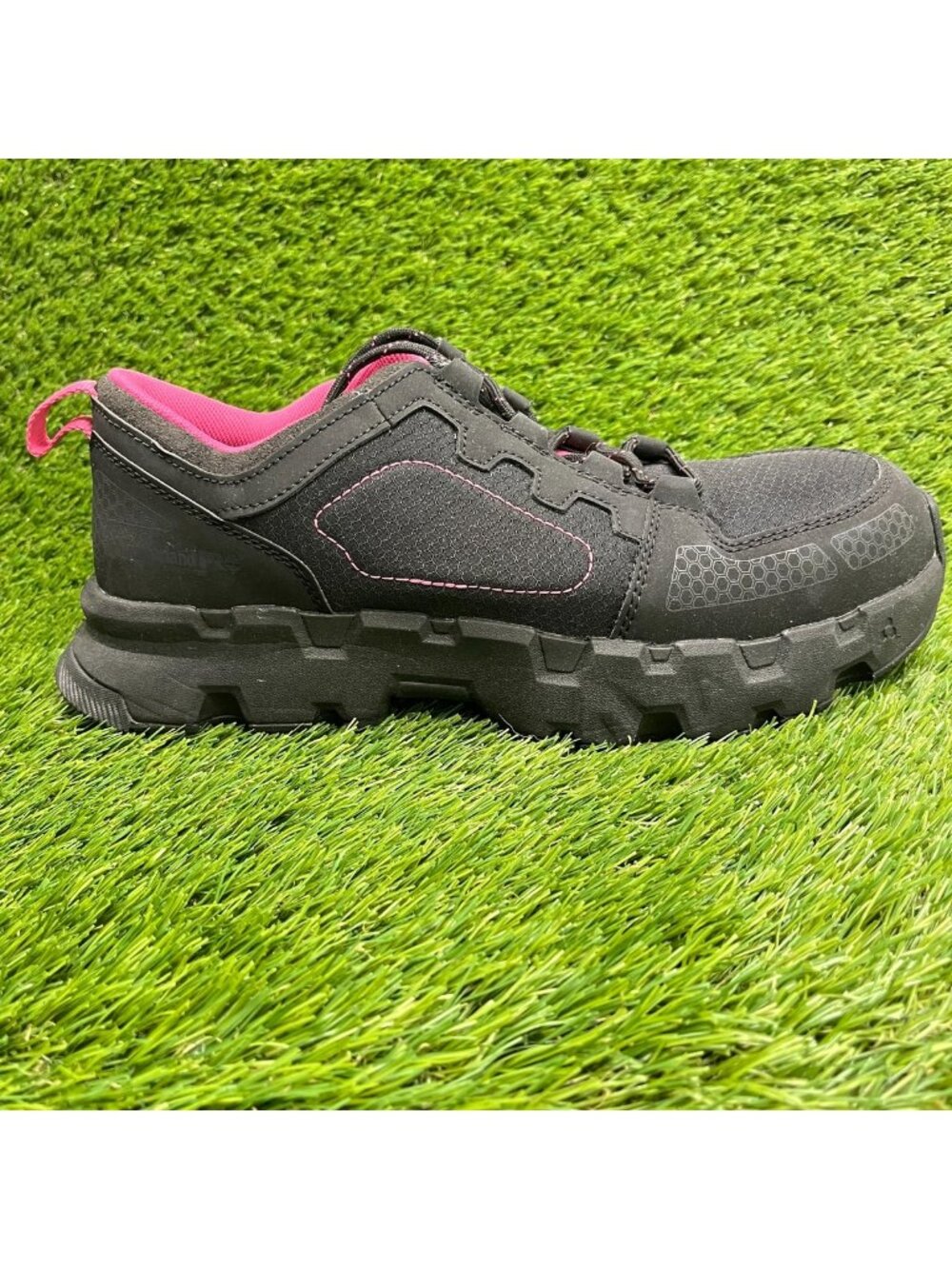 Timberland PRO Powertrain EV Women Size 11 Black Composite Toe Safety Work Shoes